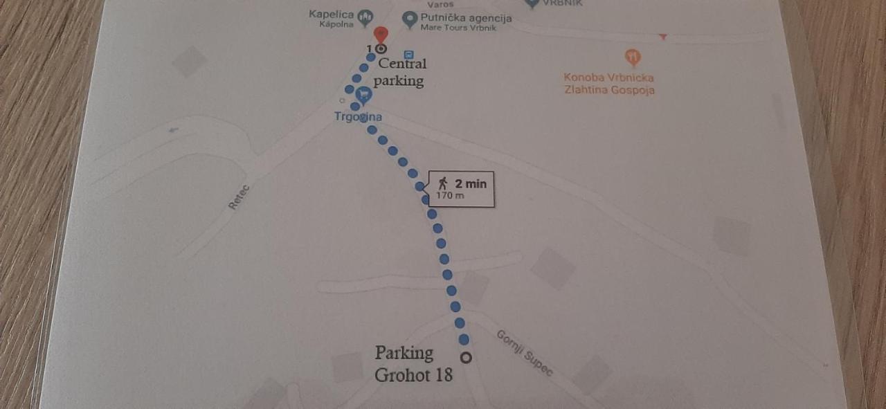 Apartment & Room Antonio Vrbnik Ngoại thất bức ảnh